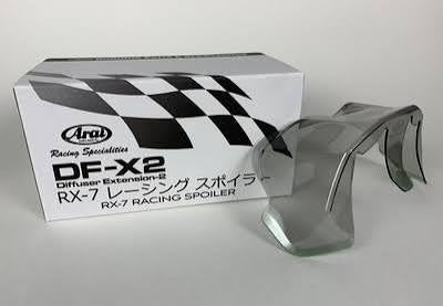 Arai DF-X2 Tinted Racing Spoiler
